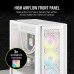 Корпус Corsair iCUE 5000D RGB AirFlow Tempered Glass White (CC-9011243-WW)