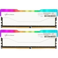 Модуль пам'яті для комп'ютера DDR4 16GB (2x8GB) 3600 MHz RGB X2 Series White eXceleram (ERX2W416369A