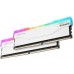 Модуль пам'яті для комп'ютера DDR4 16GB (2x8GB) 3600 MHz RGB X2 Series White eXceleram (ERX2W416369A