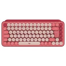 Клавіатура Logitech POP Keys Wireless Mechanical Keyboard UA Rose (920-010737)