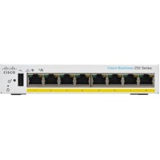 Комутатор мережевий Cisco CBS250-8PP-D-EU