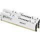 Модуль пам'яті для комп'ютера DDR5 64GB (2x32GB) 5600 MHz Beast White EXPO Kingston Fury (ex.HyperX)