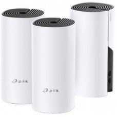 Точка доступу Wi-Fi TP-Link DECO E4 3 pcs AC1200, 2xFE LAN/WAN, MESH, MU-MIMO, Beamformi (DECO-E4-3-