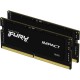 Модуль пам'яті для ноутбука SoDIMM DDR5 32GB (2x16GB) 4800 MHz Kingston Fury (ex.HyperX) (KF548S38IB