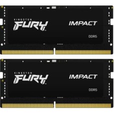 Модуль пам'яті для ноутбука SoDIMM DDR5 32GB (2x16GB) 6400 MHz Impact Kingston Fury (ex.HyperX) (KF5