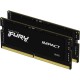 Модуль пам'яті для ноутбука SoDIMM DDR5 32GB (2x16GB) 6400 MHz Impact Kingston Fury (ex.HyperX) (KF5