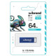 USB флеш накопичувач Wibrand 64GB Chameleon Blue USB 2.0 (WI2.0/CH64U6U) USB флеш накопичувач Wibrand 64GB Chameleon Blue USB 2.0 (WI2.0/CH64U6U)