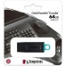 USB флеш накопичувач Kingston 64GB DataTraveler Exodia Black/Teal USB 3.2 (DTX/64GB)