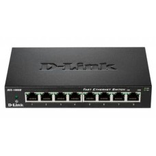 Комутатор мережевий D-Link DES-1008D