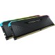 Модуль пам'яті для комп'ютера DDR4 16GB (2x8GB) 3200 MHz Vengeance RGB RS Black Corsair (CMG16GX4M2E