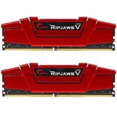 Модуль пам'яті для комп'ютера DDR4 16GB (2x8GB) 2400 MHz RipjawsV Red G.Skill (F4-2400C15D-16GVR)