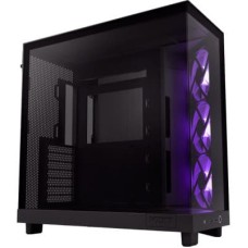 Корпус для ПК NZXT H6 Flow RGB All Black (CC-H61FB-R1) Корпус для ПК NZXT H6 Flow RGB All Black (CC-H61FB-R1)