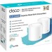 Точка доступу Wi-Fi TP-Link DECO X60 2PK AX3000 1xGE LAN 1xGE WAN MU-MIMO OFDMA MESH (DECO-X60-2-PAC