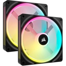 Кулер до корпусу Corsair iCUE Link QX140 RGB PWM PC Fans Starter Kit with iCUE LINK System Hub (CO-9