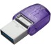 USB флеш накопичувач Kingston 64GB DataTraveler microDuo 3C USB 3.2/Type C (DTDUO3CG3/64GB)