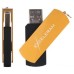 USB флеш накопичувач eXceleram 16GB P2 Series Gold/Black USB 3.1 Gen 1 (EXP2U3GOB16)