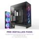 Корпус для ПК NZXT H9 Flow RGB Dual-Chamber All Black (CM-H92FB-R1)
