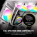 Кулер до корпусу Corsair iCUE AR120 Digital RGB 120mm PWM Fan - White (CO-9050168-WW)