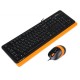 Комплект A4Tech F1010 Orange (4711421943093)