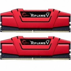 Модуль пам'яті для комп'ютера DDR4 16GB (2x8GB) 2400 MHz RipjawsV Red G.Skill (F4-2400C17D-16GVR)