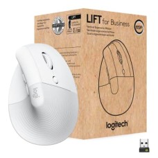 Мишка Logitech Lift Vertical Ergonomic Wireless/Bluetooth for Business Off-white (910-006496) Мишка Logitech Lift Vertical Ergonomic Wireless/Bluetooth for Business Off-white (910-006496)