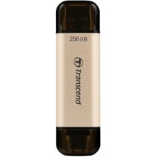 USB флеш накопичувач Transcend 256GB JetFlash 930 Gold-Black USB 3.2/Type-C (TS256GJF930C)