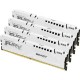 Модуль пам'яті для комп'ютера DDR5 128GB (4x32GB) 5600 MHz FURY Beast White Kingston Fury (ex.HyperX