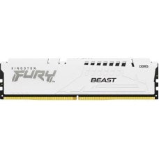 Модуль пам'яті для комп'ютера DDR5 32GB 5600 MHz FURY Beast White Kingston Fury (ex.HyperX) (KF556C4