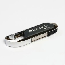 USB флеш накопичувач Mibrand 32GB Aligator Grey USB 2.0 (MI2.0/AL32U7G)