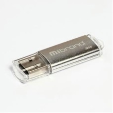 USB флеш накопичувач Mibrand 32GB Cougar Silver USB 2.0 (MI2.0/CU32P1S)