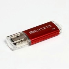 USB флеш накопичувач Mibrand 4GB Cougar Red USB 2.0 (MI2.0/CU4P1R)