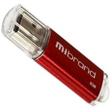 USB флеш накопичувач Mibrand 8GB Cougar Red USB 2.0 (MI2.0/CU8P1R)