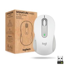 Мишка Logitech Signature M650 L Wireless Mouse for Business Off-White (910-006349)