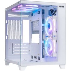 Корпус для ПК Qube REEF ARGB White (REEF_GMNU3) Корпус для ПК Qube REEF ARGB White (REEF_GMNU3)