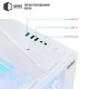 Корпус для ПК Qube REEF ARGB White (REEF_GMNU3) Корпус для ПК Qube REEF ARGB White (REEF_GMNU3)