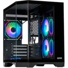 Корпус для ПК Qube CRYSTAL_GBNU3 Корпус для ПК Qube CRYSTAL_GBNU3