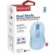 Мишка Promate Ken Wireless/Bluetooth Blue (ken.blue) Мишка Promate Ken Wireless/Bluetooth Blue (ken.blue)