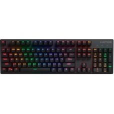 Клавіатура Hator Icefall Mecha Rainbow Wireless/USB Black (HTK204UA)