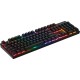 Клавіатура Hator Icefall Mecha Rainbow Wireless/USB Black (HTK204UA)