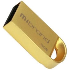 USB флеш накопичувач Mibrand 16GB lynx Gold USB 2.0 (MI2.0/LY16M2G)