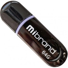 USB флеш накопичувач Mibrand 64GB Panther Black USB 2.0 (MI2.0/PA64P2B)