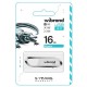 USB флеш накопичувач Wibrand 16GB Aligator White USB 2.0 (WI2.0/AL16U7W)