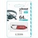 USB флеш накопичувач Wibrand 64GB Aligator Red USB 2.0 (WI2.0/AL64U7DR)