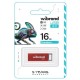 USB флеш накопичувач Wibrand 16GB Chameleon Red USB 2.0 (WI2.0/CH16U6R)