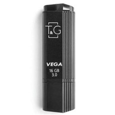 USB флеш накопичувач T&G 16GB 121 Vega Series Black USB 3.0 (TG121-16GB3BK)