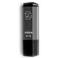 USB флеш накопичувач T&G 64GB 121 Vega Series Grey USB 2.0 (TG121-64GBGY)