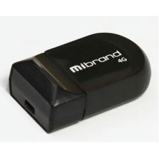 USB флеш накопичувач Mibrand 4GB Scorpio Black USB 2.0 (MI2.0/SC4M3B)