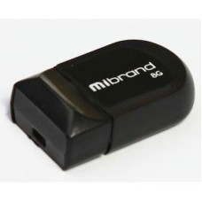 USB флеш накопичувач Mibrand 8GB Scorpio Black USB 2.0 (MI2.0/SC8M3B)