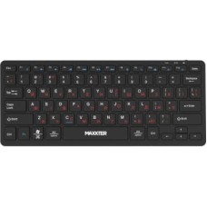Клавіатура Maxxter KBW-C01B-UA Wireless UA Black (KBW-C01B-UA)