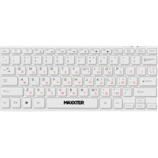 Клавіатура Maxxter KBM-C01W-UA USB UA White (KBM-C01W-UA)